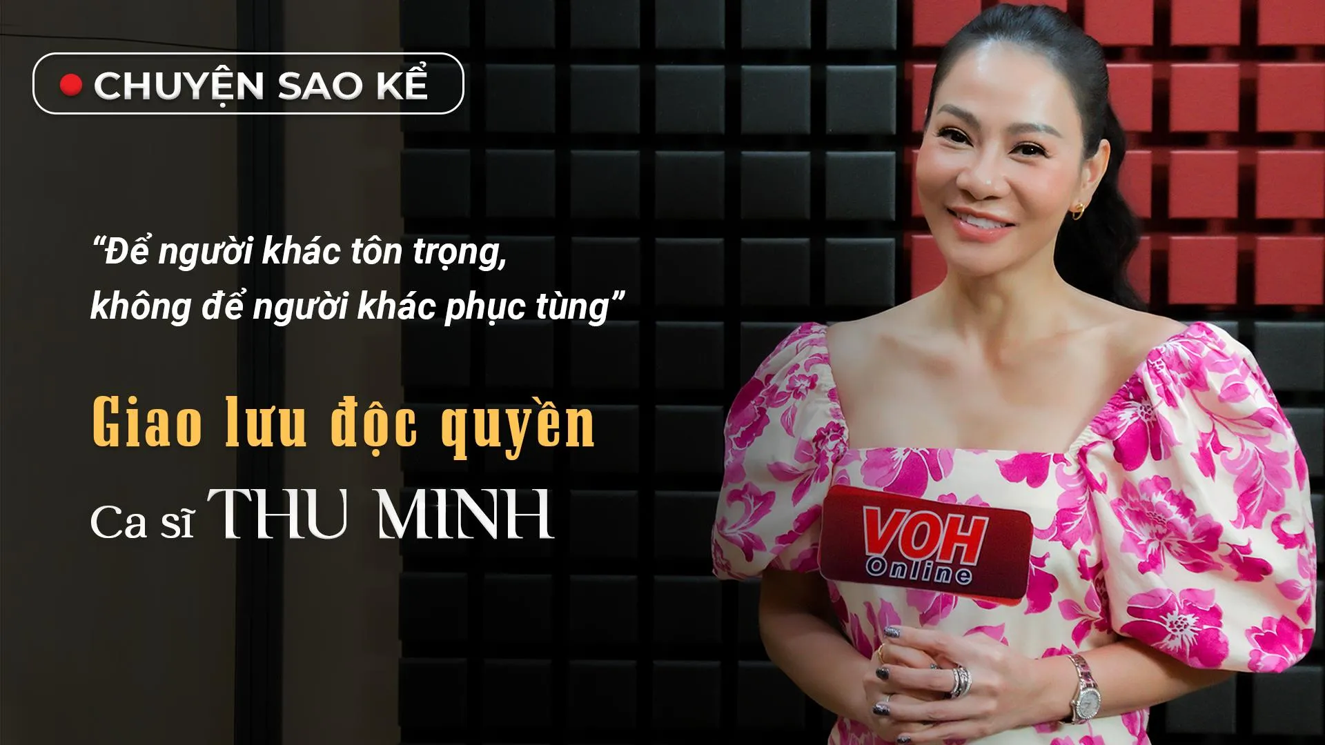 Thu Minh cân hầu hết vai trò trong Muse It - Sing Chat Show