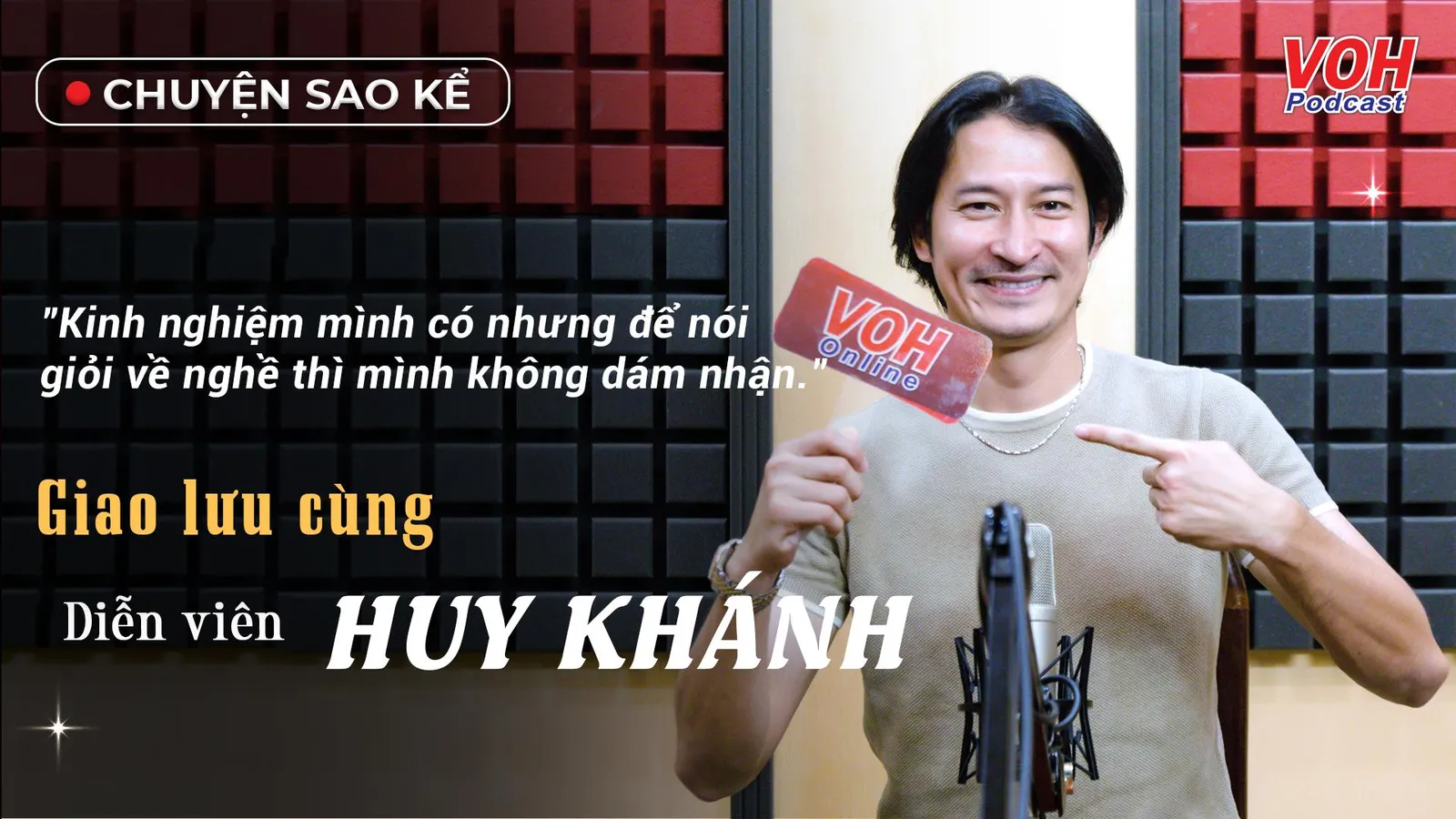 Huy Khánh: Chật vật trong “Đệ nhất mưu sinh”