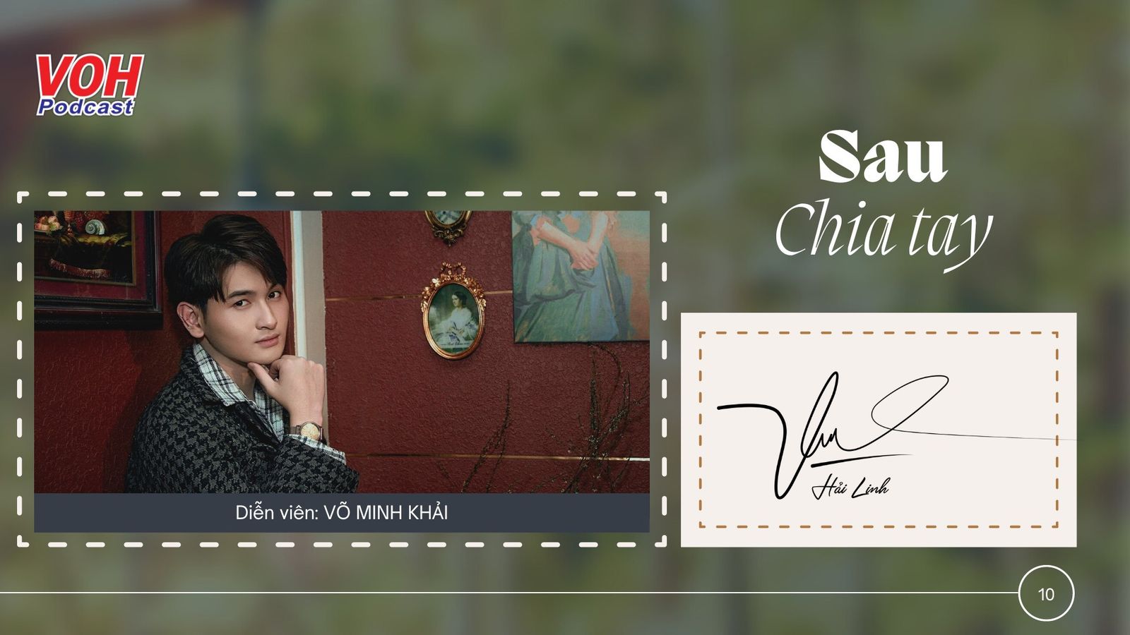 Diễn viên Minh Khải: Tôi thấy biết ơn vì lần chia tay ấy