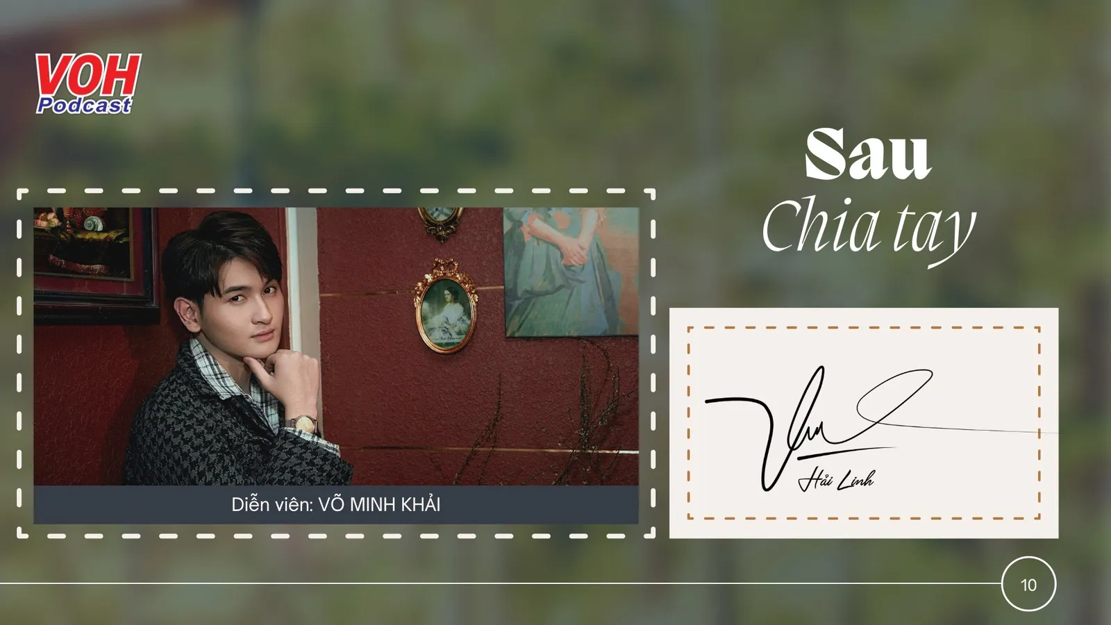 Diễn viên Minh Khải: Tôi thấy biết ơn vì lần chia tay ấy